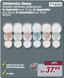 Poco Tognana Tafelservice Sienna Angebot