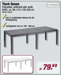Poco PROGARDEN Tisch Queen Angebot