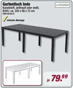 Poco PROGARDEN Gartentisch Indo Angebot
