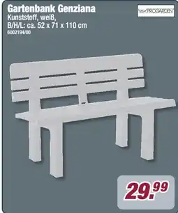 Poco PROGARDEN Gartenbank Genziana Angebot