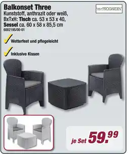 Poco PROGARDEN Balkonset Three Angebot