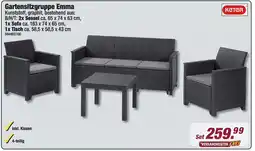 Poco keter Gartensitzgruppe Emma 4-teilig Angebot