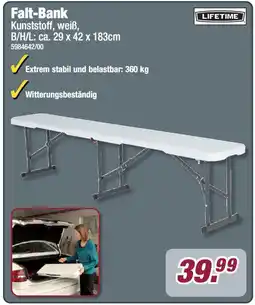 Poco LIFETIME Falt-Bank Angebot