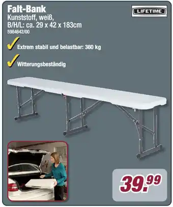 Poco LIFETIME Falt-Bank Angebot