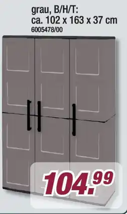 Poco ArtPlast Kunststoffschrank Free Angebot