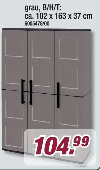 Poco ArtPlast Kunststoffschrank Free Angebot