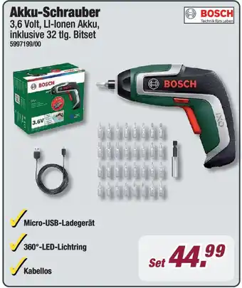 Poco BOSCH Akku-Schrauber Angebot