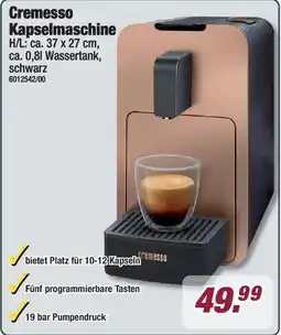 Poco Cremesso Kapselmaschine Angebot