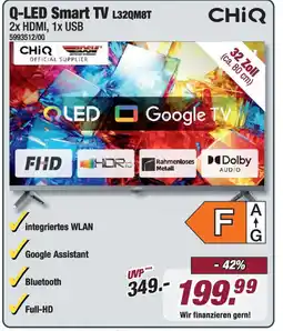 Poco CHiQ Q-LED Smart TV L32QM8T Angebot