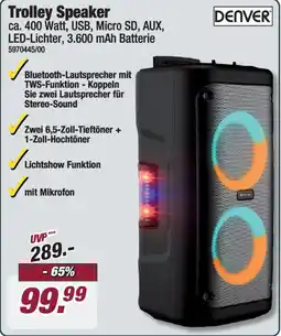 Poco DENVER Trolley Speaker Angebot