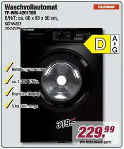 Poco TELEFUNKEN Waschvollautomat TF-WM-4201TOB Angebot