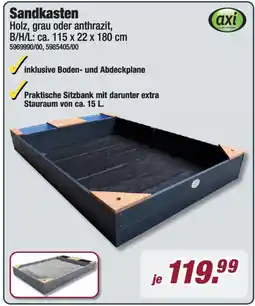 Poco axi Sandkasten Angebot