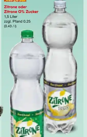 Netto Marken-Discount Star Drink Limonade Zitrone Angebot