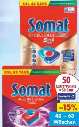 Netto Marken-Discount Somat Spülmaschinen Tabs All-in-1 Extra XXL Angebot