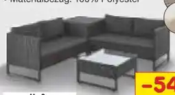 Netto Marken-Discount Juskys Polyrattan Lounge Santorini Angebot