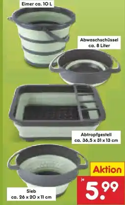 Netto Marken-Discount Faltbarer Eimer Angebot