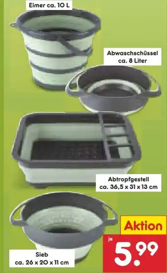 Netto Marken-Discount Faltbarer Eimer Angebot