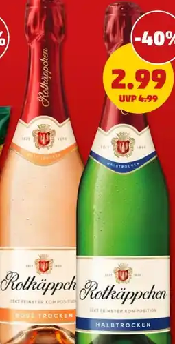 PENNY Rotkäppchen Sekt Halbtrocken Angebot