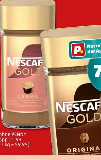 PENNY Nescafé Gold Original Angebot