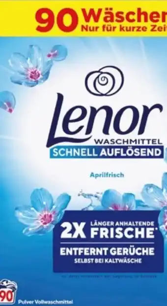 PENNY Lenor Waschmittel Pods Aprilfrisch Angebot