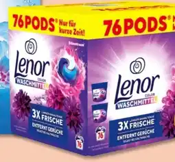 PENNY Lenor Allin1 Pods Colorwaschmittel Angebot