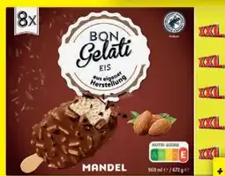 Lidl Bon Gelati Stieleis Mandel XXL Angebot
