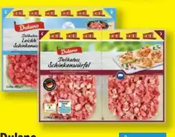 Lidl Dulano Delikatess Schinkenwürfel XXL Angebot