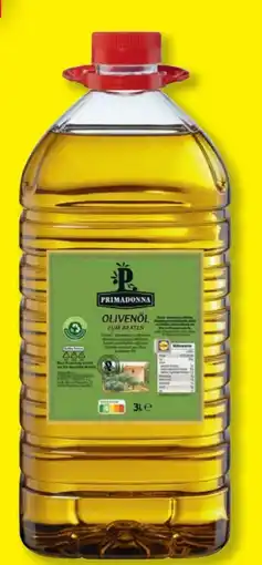 Lidl Primadonna Öl Natives Olivenöl Extra Angebot