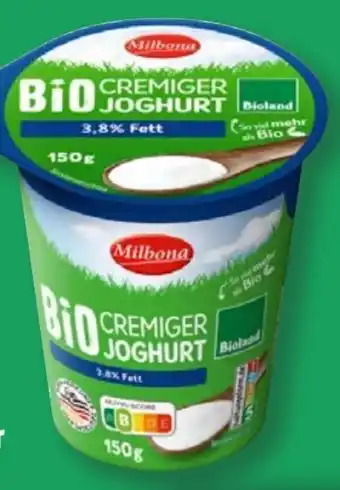 Lidl Milbona Bio Cremiger Joghurt Angebot