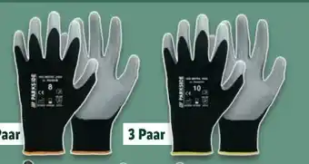 Lidl Parkside 3 Paar Arbeitshandschuhe Angebot