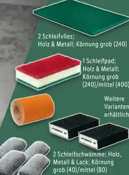 Lidl Parkside Schleifpad Angebot