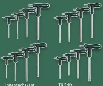 Lidl Parkside T-Griff Stiftschlüsselsatz Angebot