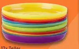 Lidl Livarno Home Partyteller 12er Pack Angebot