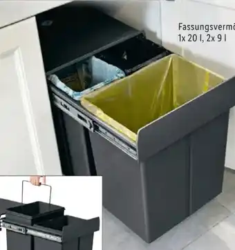 Lidl Livarno Home Einbau-Abfallsammler Angebot