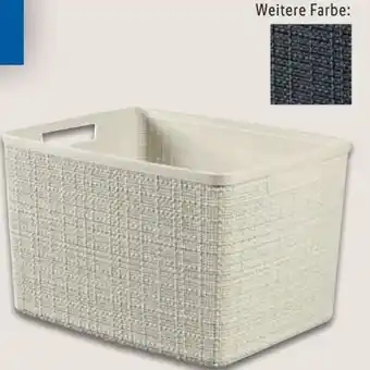 Lidl Curver Aufbewahrungsbox Jute Angebot