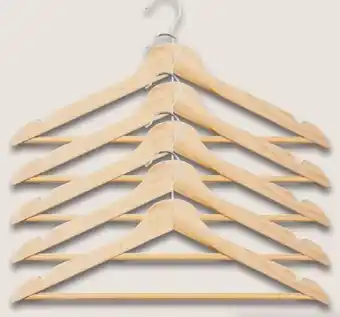 Lidl Livarno Home Holz-Kleiderbügel Angebot