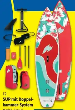 Lidl F2 SUP mit Doppelkammer-System Exotic Angebot