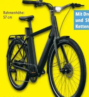 Lidl Crivit Urban E-Bike X.3 Shimano CUES Angebot