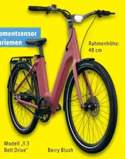 Lidl Crivit Urban E-Bike Y.3 Belt Drive Angebot