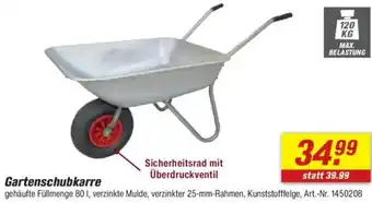 toom Baumarkt Gartenschubkarre Angebot