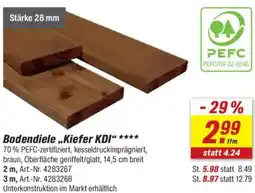 toom Baumarkt Bodendiele „Kiefer KDI" Angebot