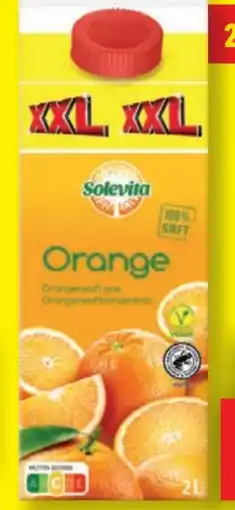 Lidl Solevita Vegan Orangensaft XXL Angebot