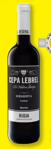 Lidl Cepa Lebrel Rioja Reserva Angebot