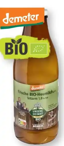 Scheck-in-Center Unsere Heimat echt & gut Frische Bio Heumilch Angebot