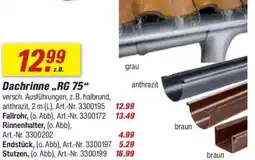 toom Baumarkt Dachrinne ,,RG 75" Angebot