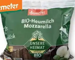 Scheck-in-Center Unsere Heimat Echt & Gut Bio-Heumilch Mozzarella Angebot