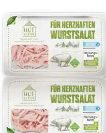 Scheck-in-Center Hofglück Lyoner in Streifen Angebot