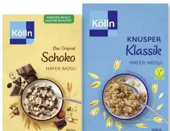 Scheck-in-Center Kölln Müsli Angebot