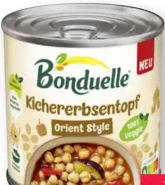 Scheck-in-Center Bonduelle Kichererbsentopf Orient Style Angebot