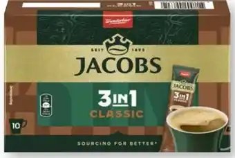 Scheck-in-Center Jacobs Kaffeesticks Classic 3in1 Angebot